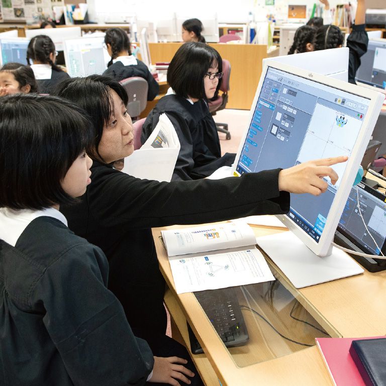 情報の授業の様子